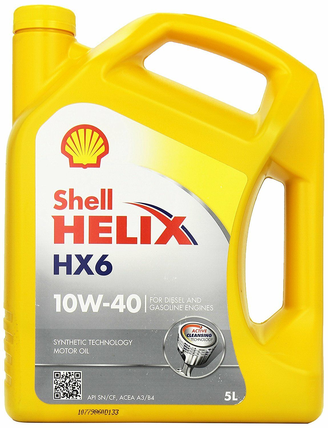 Fotografie Motorový olej Shell Helix HX6 10W-40 5L SHELL