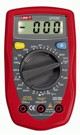 Digitalní multimetr UT- 33C - UNI-T
