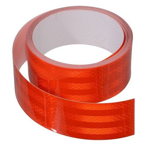 Samolepící páska reflexní 5m x 5cm červená (role 5m), COMPASS