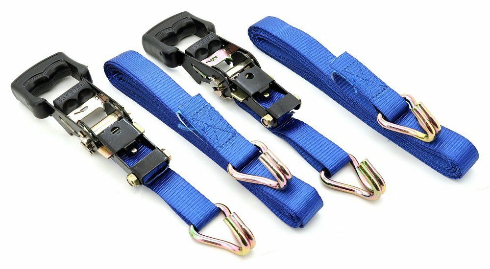 Popruh s ráčnou a háky 2ks 400daN 32mm x 4,90m TÜV, COMPASS