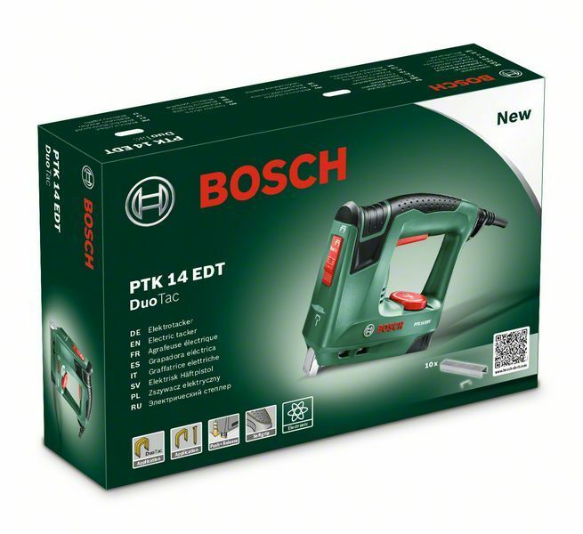 Bosch Heimwerken & Garten BOSCH PTK 14 EDT, Agrafeuse électrique Vert