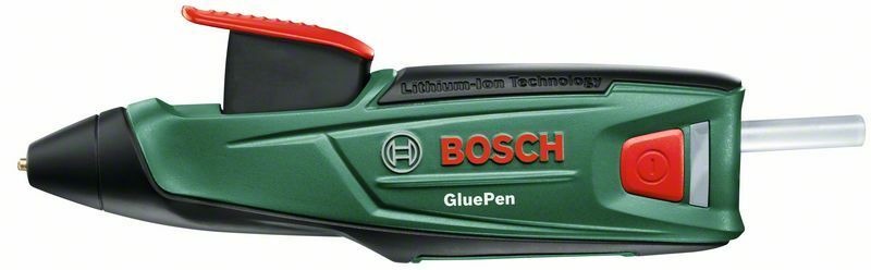 Pistola incollatrice gluepen con batteria al litio bosch home and