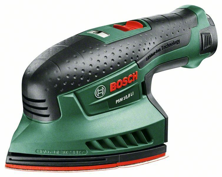 Aku multibruska PSM 10,8 LI Bosch (baterie 2,0 Ah, nabíječka), 0603976923