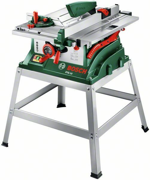 Stolní okružní pila Bosch PTS 10 T + podstavec, 1400W, 0603B03401