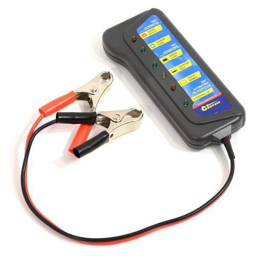 Tester autobaterie a alternátoru 12V, COMPASS