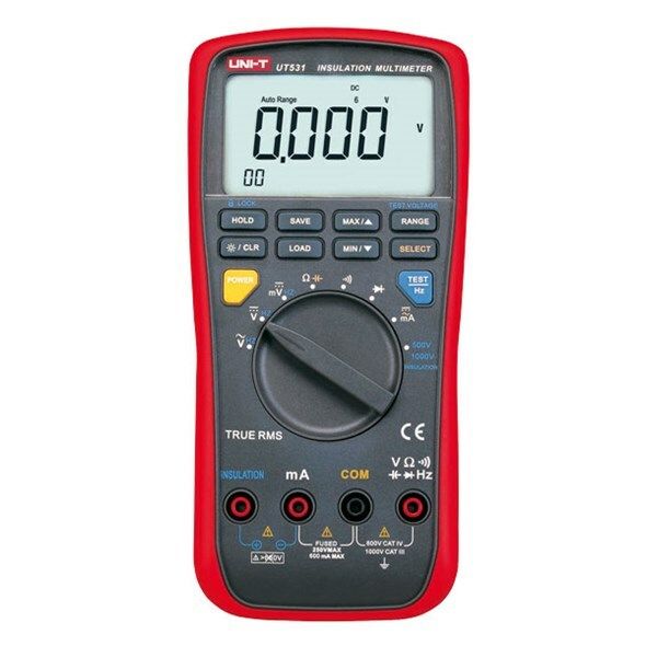 Multimetr UNI-T UT531 (+tester izolace)