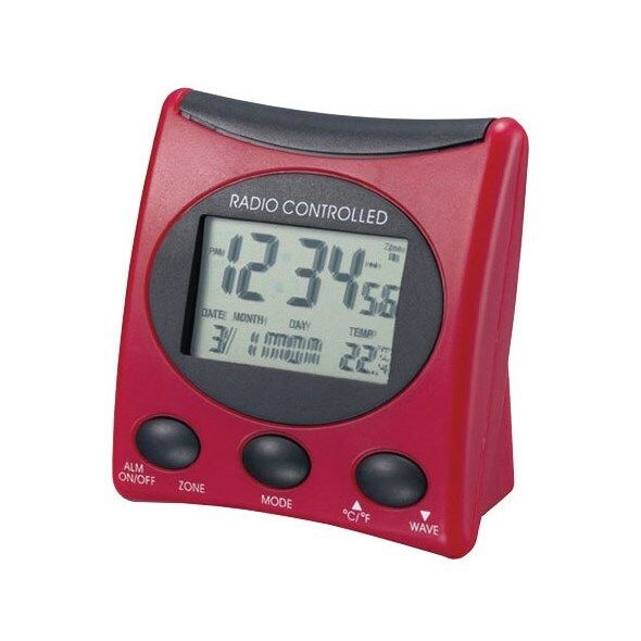 Budík DCF Technoline WT 221 - červená