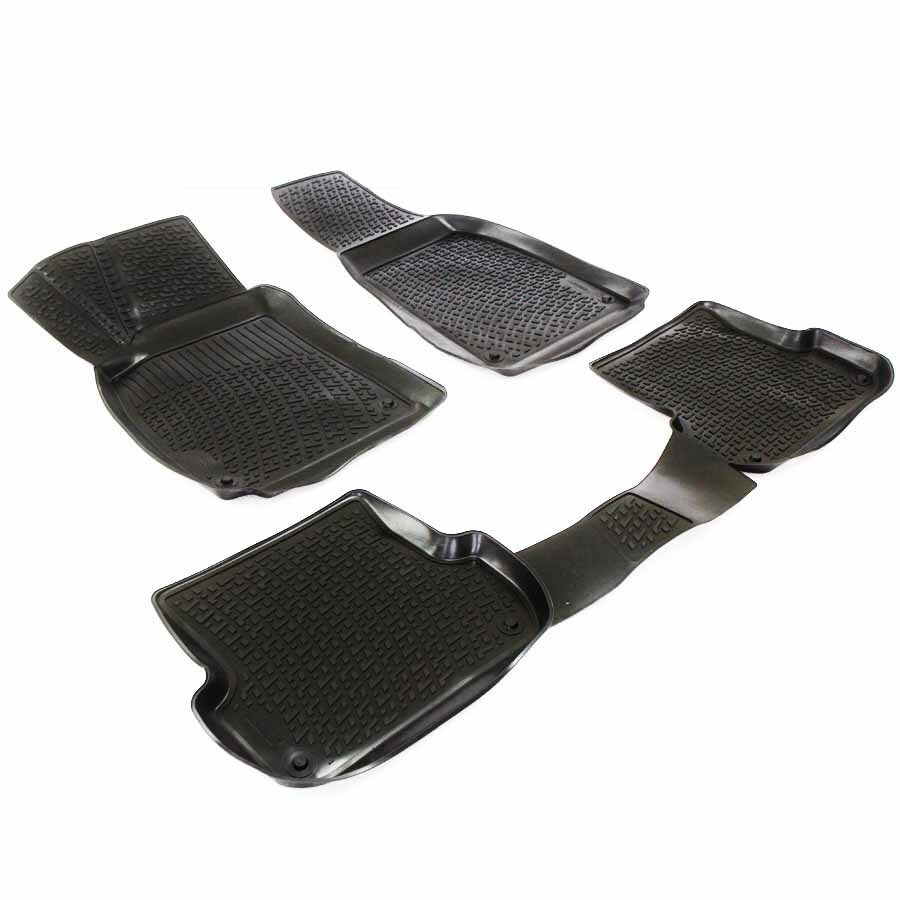 Gumové koberce Audi A4 Limousine / Avant (8E B6 B7) (4-dv) (00-08) (3D) SIXTOL