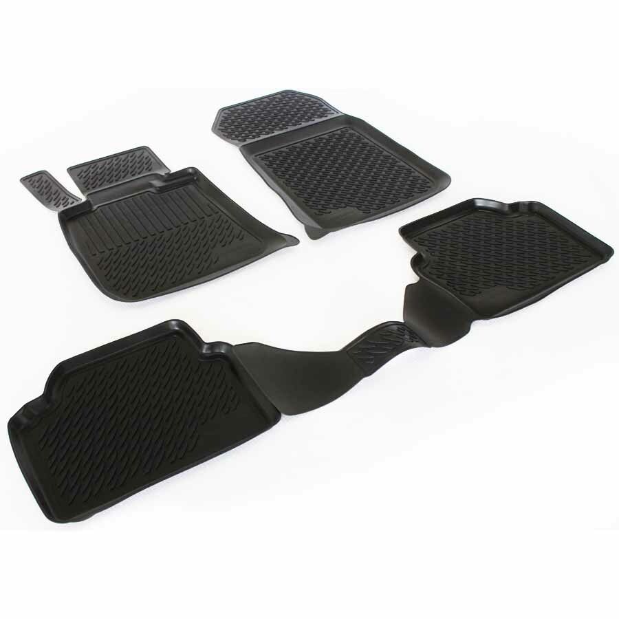 Gumové koberce BMW 3-er Limousine E90 (01/2005-2012) / Touring E91 (09/2005-2012) (2D) SIXTOL