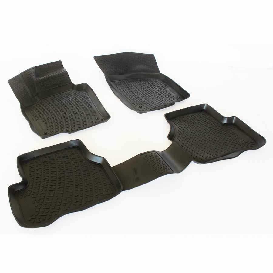 Gumové koberce Volkswagen Passat (CC / B6 / B7 35) (05-15) (3D) SIXTOL