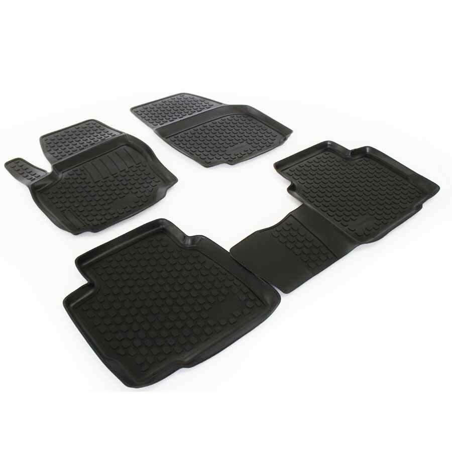 Gumové koberce Ford Mondeo IV (BA7) (03/2007-2014) (2D) SIXTOL