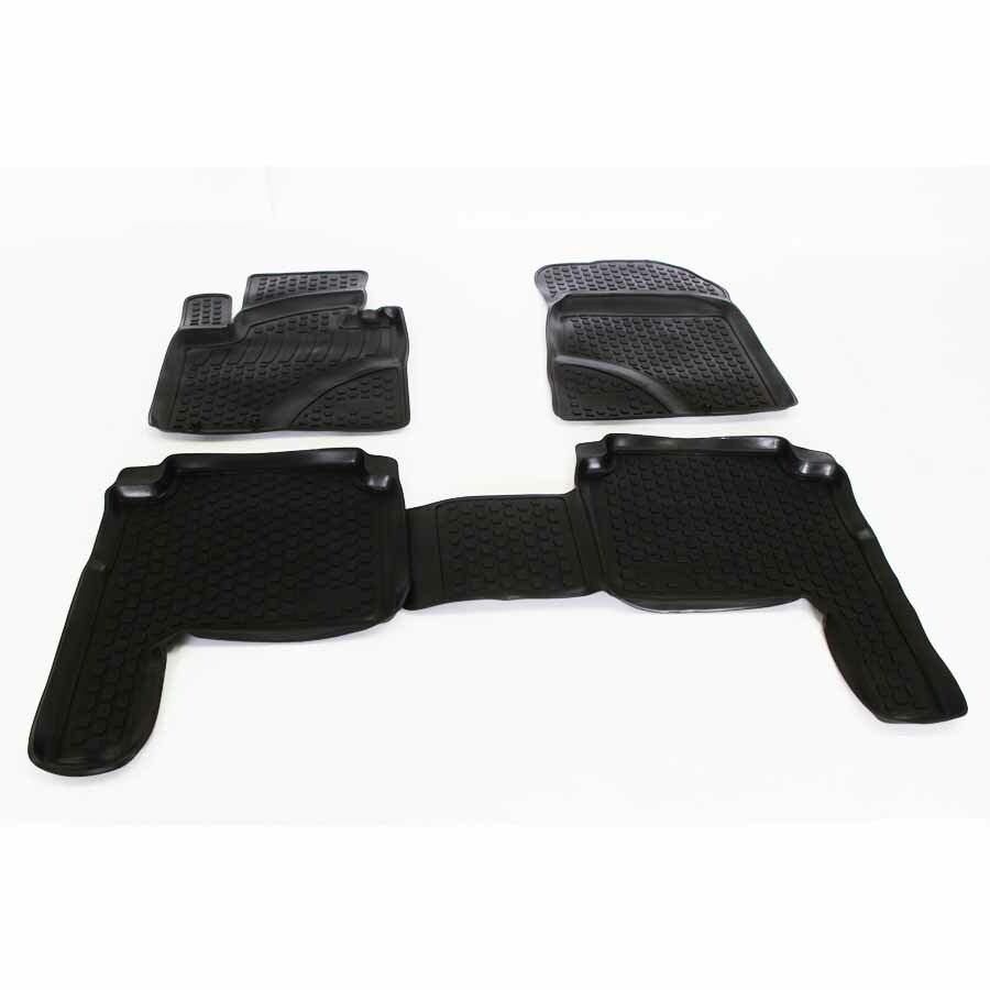 Gumové koberce Kia Sorento II (XM) (09-13) (2D) SIXTOL