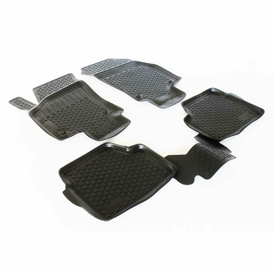 Gumové koberce Opel Astra H Hatchback (04-) (2D) SIXTOL