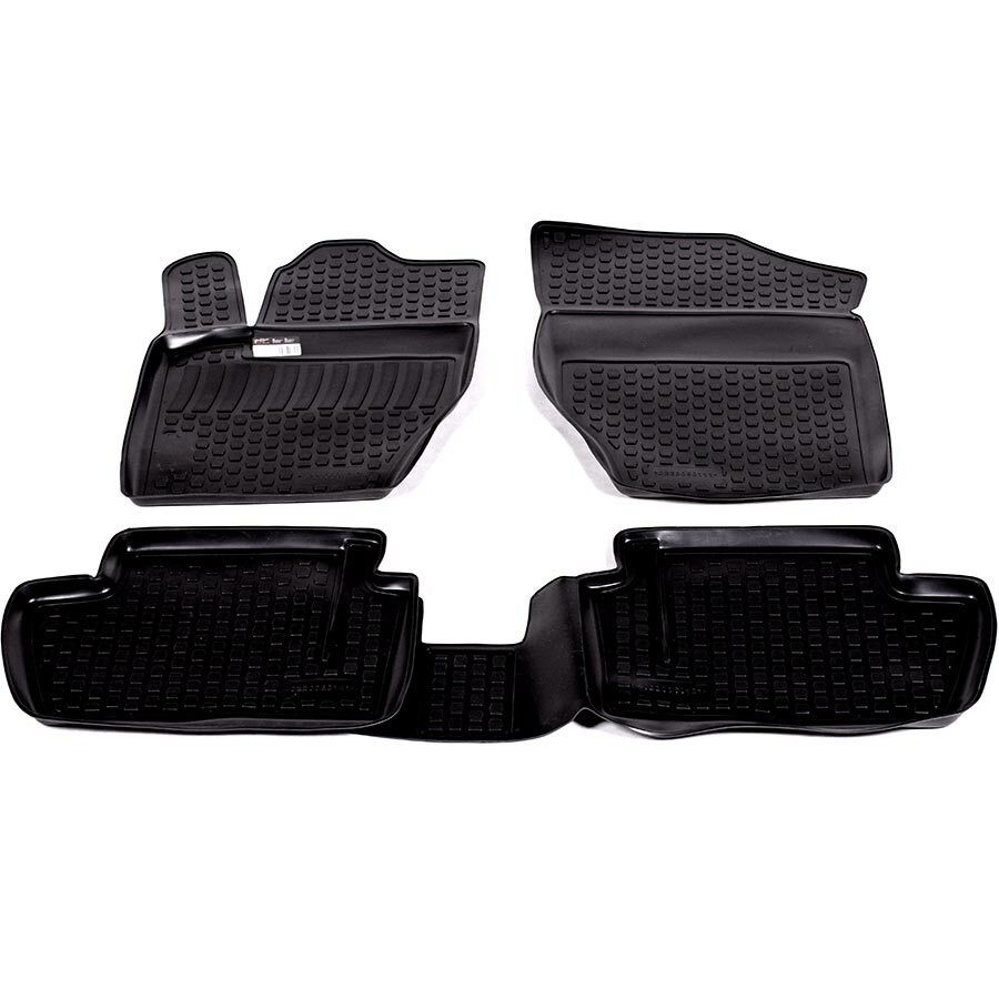 Gumové koberce Peugeot 307 (01-) (2D) SIXTOL