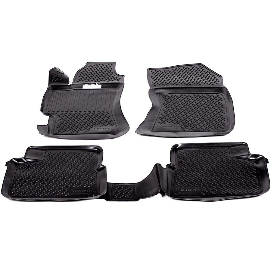Gumové koberce Subaru Impreza III Hatchback (GE/GH/GR/GV) (07-14) (2D) SIXTOL