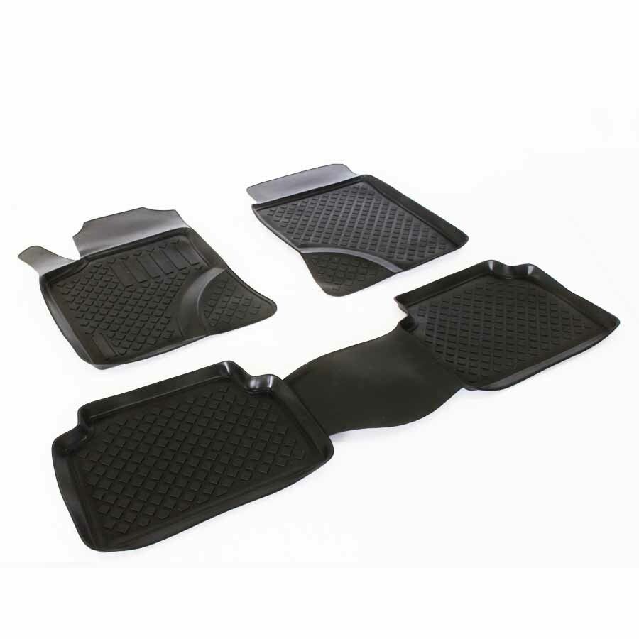Gumové koberce Toyota Avensis II (T250) (03-09) (2D) SIXTOL