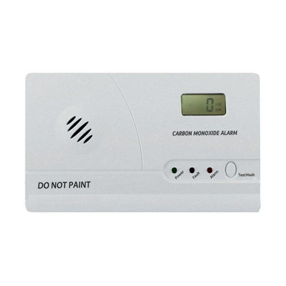 Detektor oxidu uhelnatého s alarmem, paměť, LCD Hutermann ALARM CO-86 EN50291