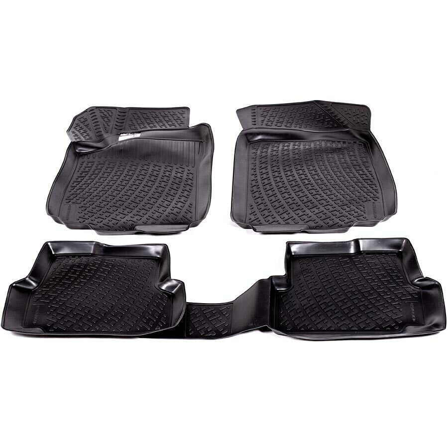 Gumové koberce Chevrolet Aveo II (T300) (11-) (3D) SIXTOL