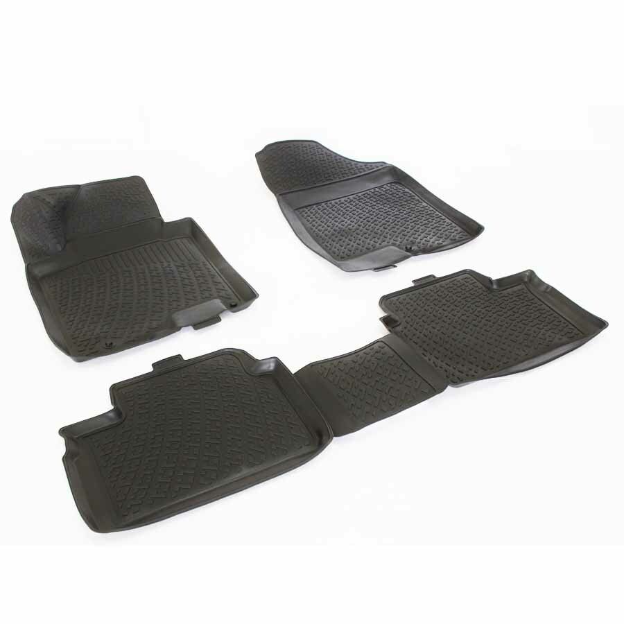 Gumové koberce Kia Ceed II SW / Combi (EU) (12-) (3D) SIXTOL
