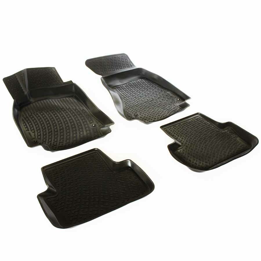 Gumové koberce Audi A4 Limousine / Avant (B8 8K) (4-dv) (07-15) (3D) SIXTOL