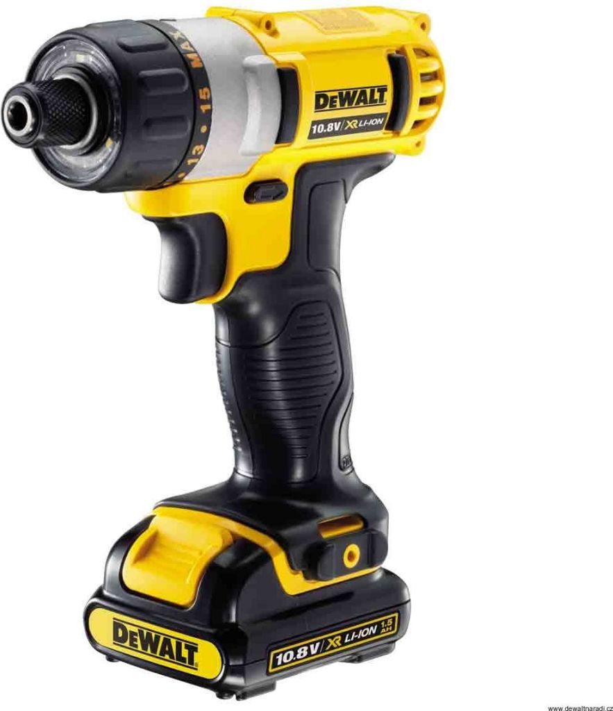 Aku šroubovák 10,8 V - 1/4" DeWalt