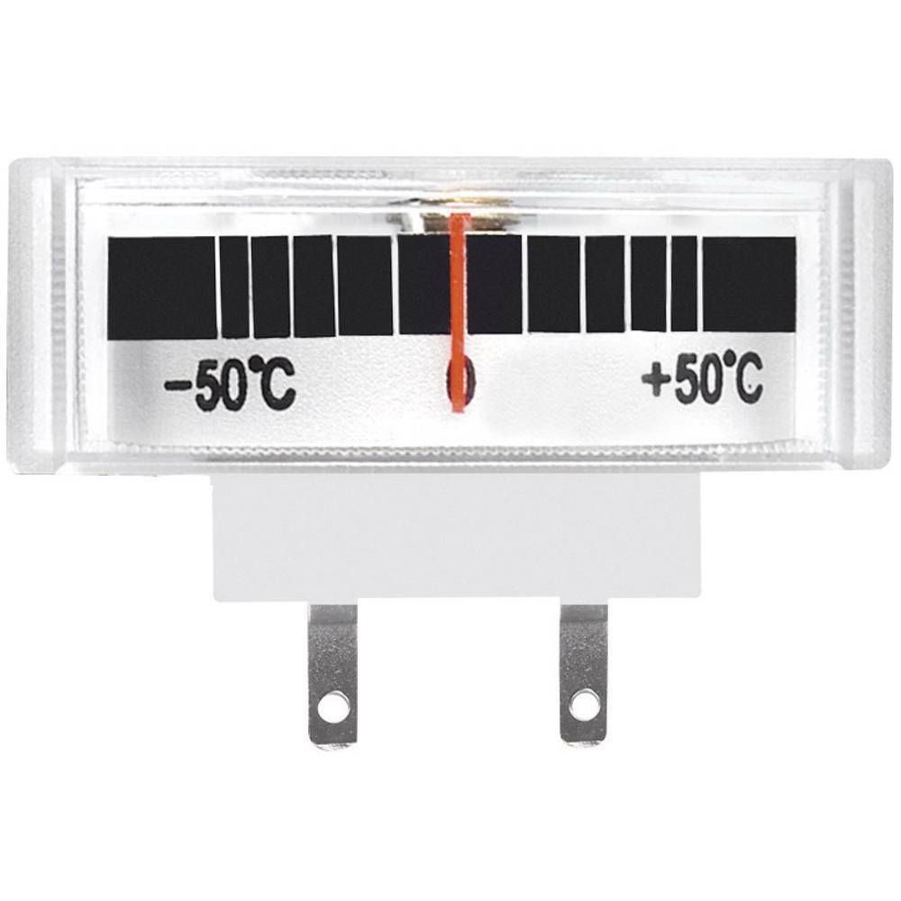 Panelové měřidlo teploty Voltcraft AM-39X14/TEMP, - 50 až + 50 °C CONRAD