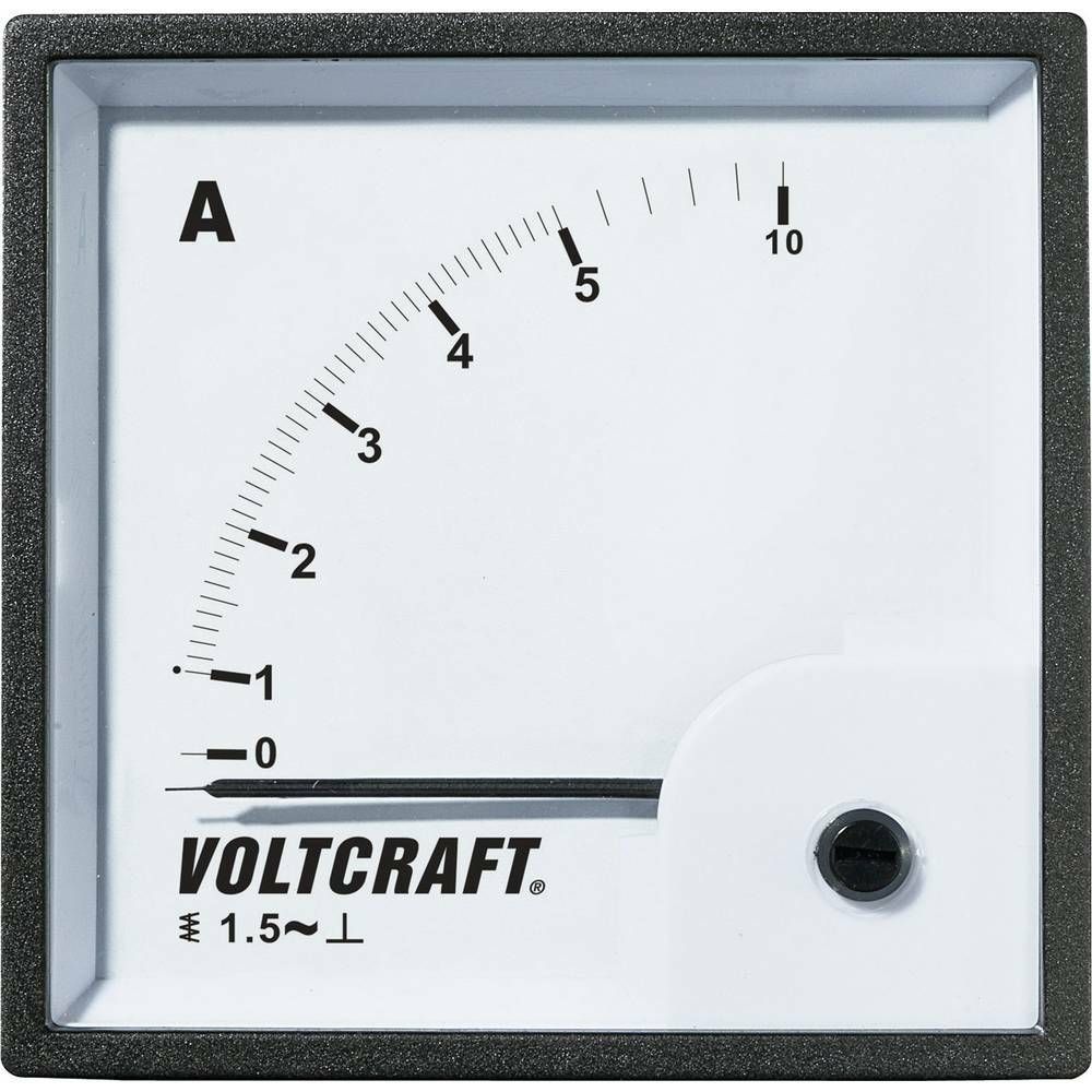 Analogové panelové měřidlo VOLTCRAFT AM-72X72/5A 5 A CONRAD