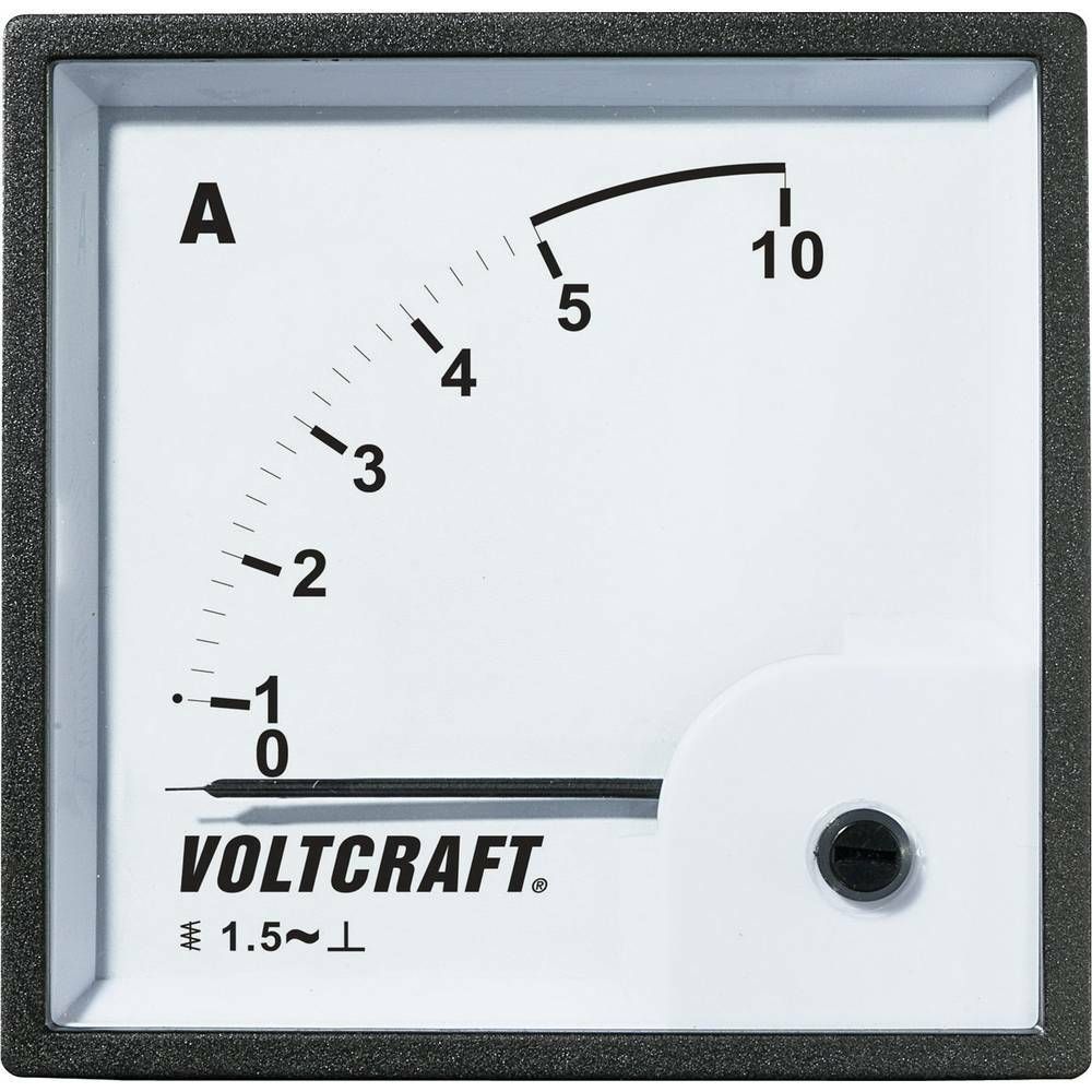 Analogové panelové měřidlo VOLTCRAFT AM-96X96/5A 5 A CONRAD