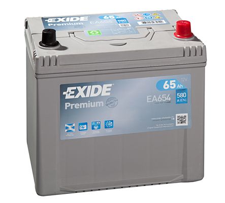 Аккумулятор exide premium ea654