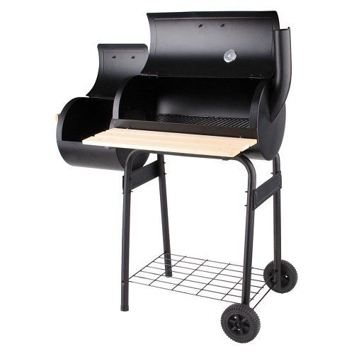 Gril SMOKER na dřevěné uhlí (99513), COMPASS