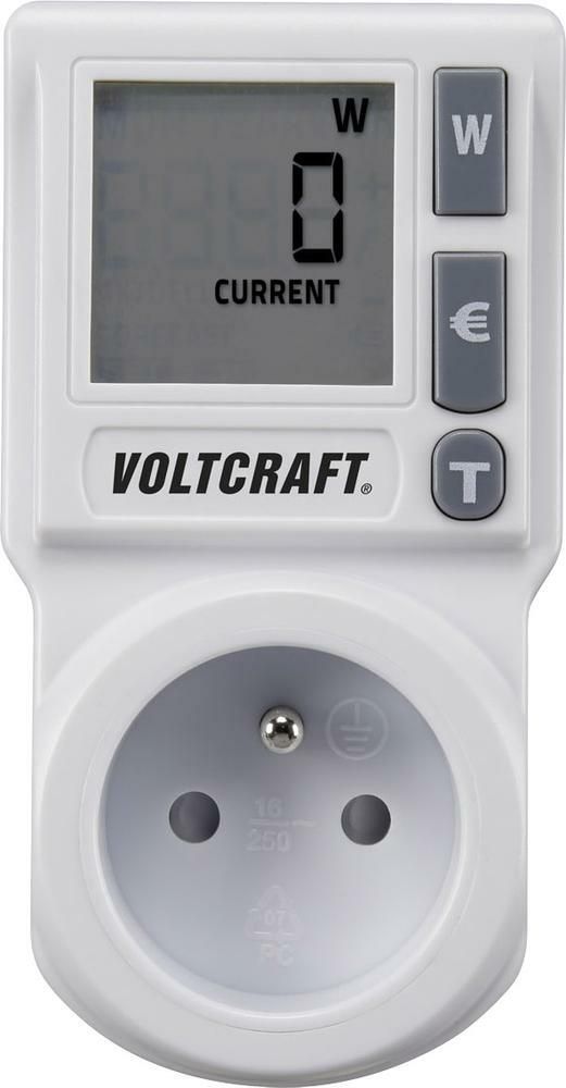 Měřič spotřeby elektrické energie Voltcraft EM 1000Basic, 3 roky záruka