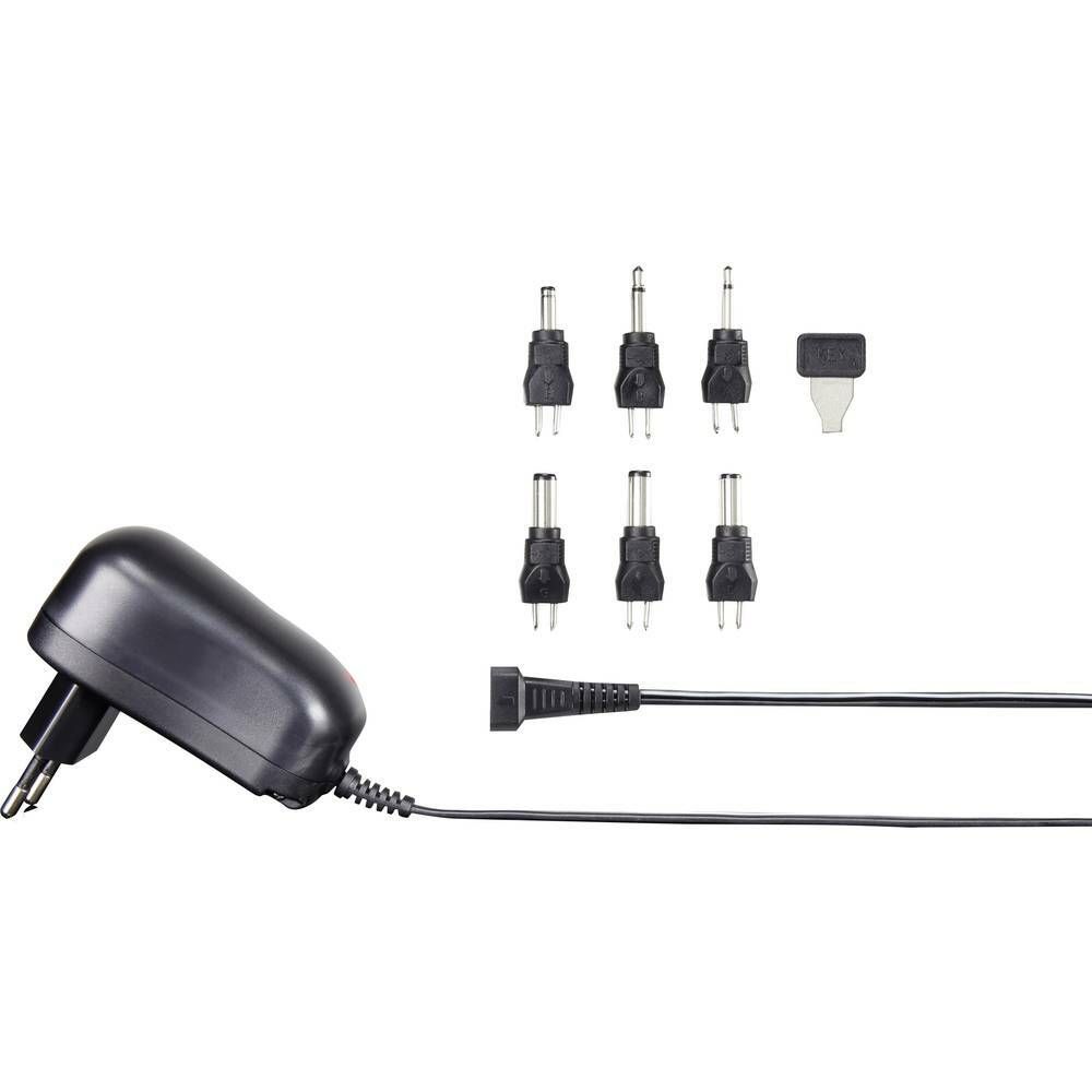 Síťový adaptér Voltcraft ESPS-1000, 3 - 12 V/DC, 1000 mA CONRAD