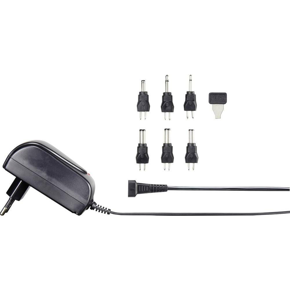 Síťový adaptér Voltcraft ESPS-1500, 3 - 12 V/DC, 1500 mA CONRAD