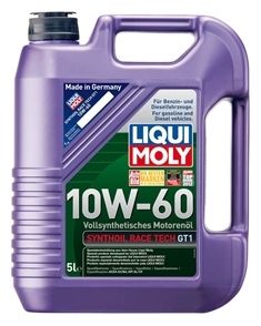 Motorový olej Liqui Moly Race Tech GT1 10W60 5L