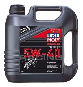 Motocyklový olej Liqui Moly Motorbike 4T SYNTH 5W40 RACE 4L