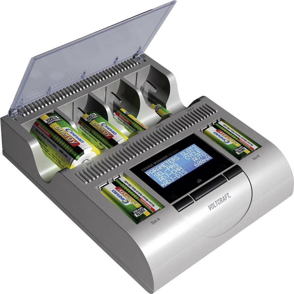 Nabíjecí stanice Charge Manager CM2016 VOLTCRAFT