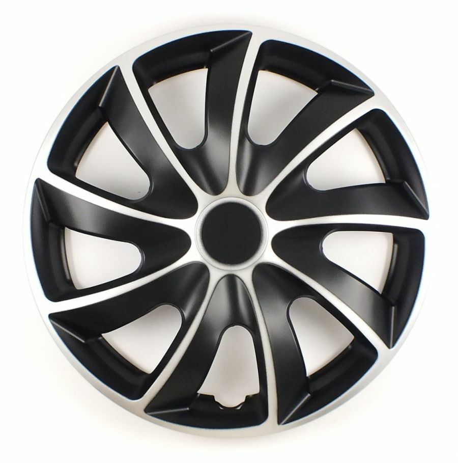 Poklice HIKARU Black/Silver sada 4ks, 15" SIXTOL