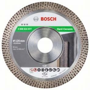 Diamantový dělicí kotouč Best for Hard Ceramic - 125 x 22,23 x 1,4 x 10 mm, BOSCH