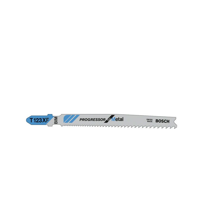 Pilový plátek do kmitací pily T 123 XF - Progressor for Metal - 3165140128056 BOSCH