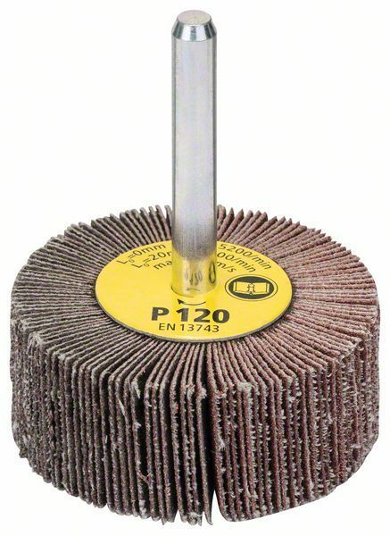 Lamelové brusné kotouče; 6 mm, 120, 50 mm, 20 mm - 3165140004589 BOSCH