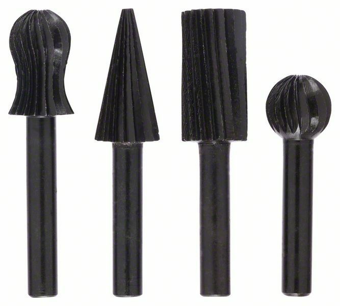 Souprava ručně vedených fréz, 4dílná - 6 mm, 13; 13; 13; 13 mm - 3165140004619 BOSCH