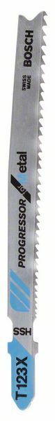 Pilový plátek do kmitací pily T 123 XF - Progressor for Metal - 3165140128049 BOSCH