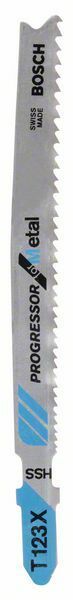 Pilový plátek do kmitací pily T 123 XF - Progressor for Metal - 3165140128056 BOSCH
