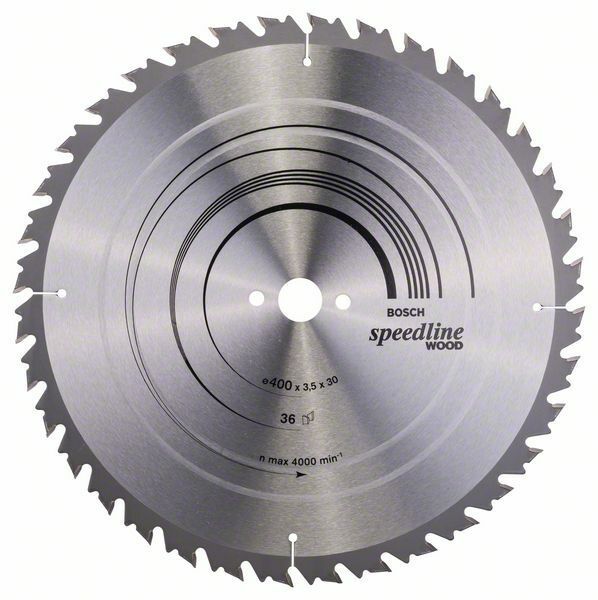 Pilový kotouč Speedline Wood - 400 x 30 x 3,5 mm, 36 - 3165140194693 BOSCH