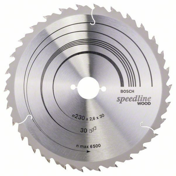 Pilový kotouč Speedline Wood - 230 x 30 x 2,6 mm, 30 - 3165140240161 BOSCH