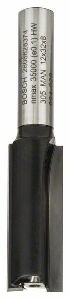 Drážkovací fréza - 8 mm, D1 12 mm, L 32 mm, G 62 mm - 3165140358354 BOSCH