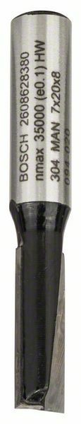 Drážkovací fréza - 8 mm, D1 7 mm, L 20 mm, G 51 mm - 3165140358415 BOSCH