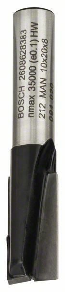 Drážkovací fréza - 8 mm, D1 10 mm, L 20 mm, G 51 mm - 3165140358446 BOSCH