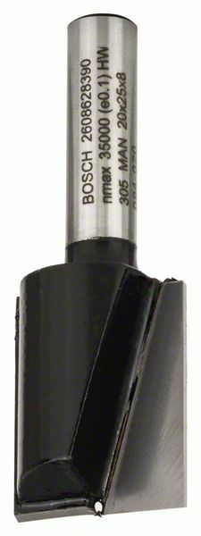 Drážkovací fréza - 8 mm, D1 20 mm, L 25 mm, G 56 mm - 3165140358514 BOSCH