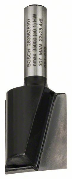 Drážkovací fréza - 8 mm, D1 22 mm, L 25 mm, G 56 mm - 3165140358521 BOSCH